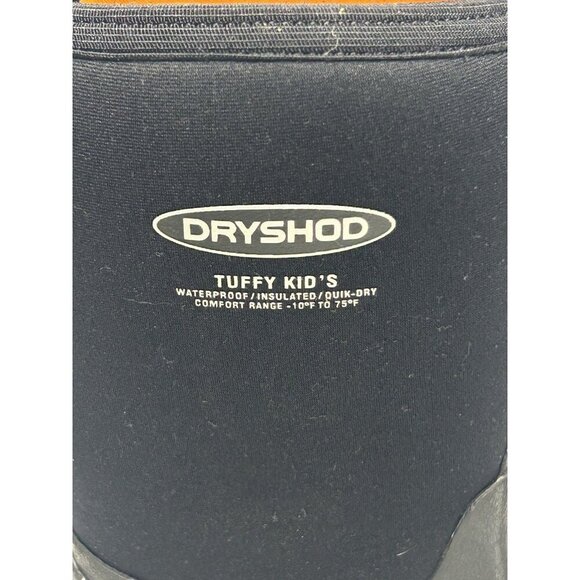 Dryshod Tuffy Boots: Kids Size 1 Black Waterproof Insulated 10-75 Degree Comfort - Picture 9 of 10
